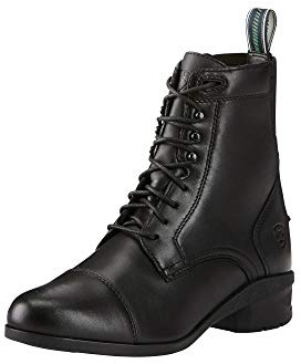 ARIAT Womens Heritage IV Paddock Short Riding Boots Black - Breathable - Here's what you get