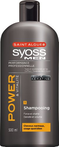 Saint Algue Syoss Men Shampoo Power und Vitalität – Flasche 500 ml
