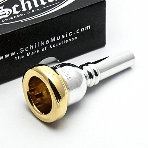 Schilke 24K Gold Rim & Cup Trombone (Euphonium/Baritone) 58 large shank