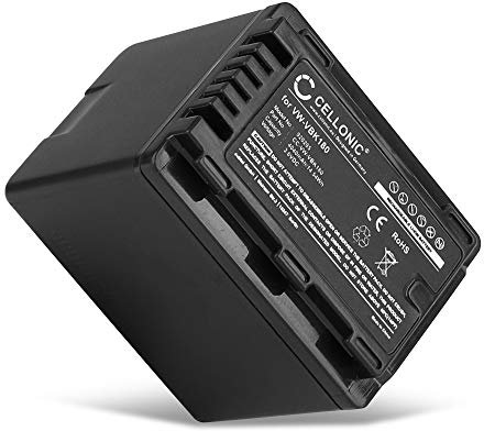 CELLONIC, Akku für Kamera, kompatibel mit Canon XA35, Panasonic HC-V180, VW-VBT190 (3.6V, 4040mAh)