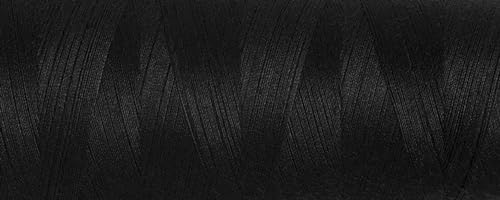 Gutermann Toldi-Lock Lot de 4 cônes de fil pour surjeteuse Noir 2 500 m