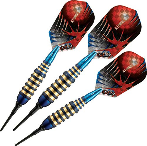 Viper by GLD Products Atomic Bee Soft Tip Darts, Blue, 16 Grams,20-1352-16
