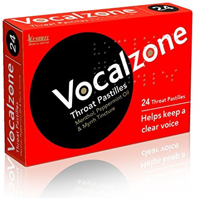 Vocalzone Throat 24 Pieces Pack of 2