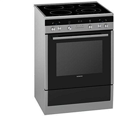 Siemens HA744540 iQ300 Cuisinière électrique/A / 66 l/chauffage rapide/acier inoxydable