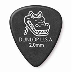 Dunlop Plectren Gator Grip 200 (12 Stück)