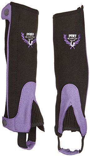 Pfiff Minichaps - Bambini, 12 Anni, Colore: Nero (Nero/Viola)