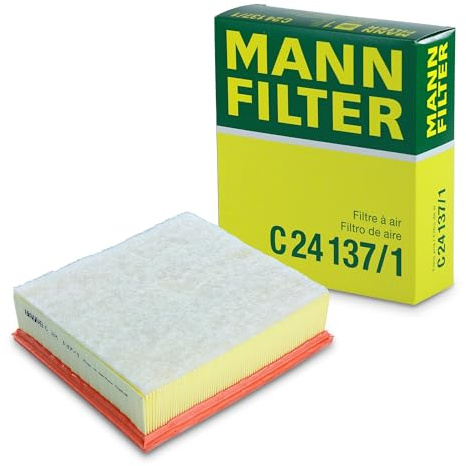 Mann Filter C 24 137/1 Engine Air Filter Replacement Compatible With Various Volvo Vehicles