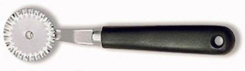 Deglon 2564107-V Roulette à Pate Cannelée Polypro, Noir