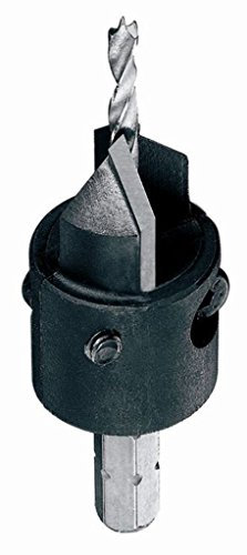 Fisch 063HMV3-8 Vario Adjustable 90 Degree Countersink, 0 V, Black/Silver, 3-8/35 mm