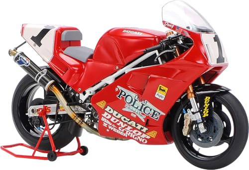 TAMIYA 4950344992546 300014063 - 1:12 Ducati 888 Superbike 1993, rot