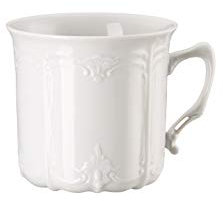 Hutschenreuther Baronesse Kaffee-Obertasse groß, Obere, Porzellan, Weiß, 300 ml, 02033-800001-14762