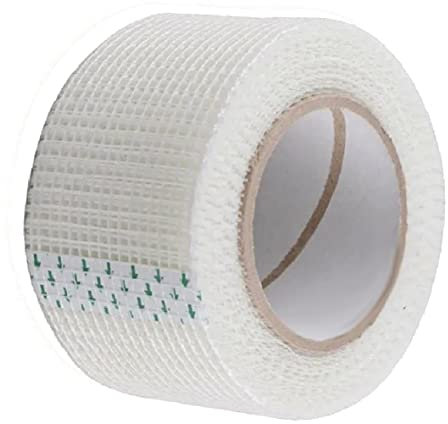 Kippen 3072A - Ruban en fibre de verre auto-adhésif pour plaques de plâtre et plâtre. Longueur 45 m.