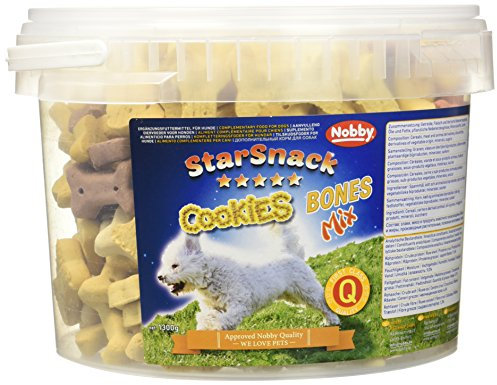 Nobby 69921 StarSnack Cookies Bones Mix Eimer 1,3 kg