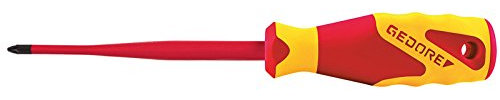 GEDORE VDE-Schraubendreher Slim Drive PlusMinus SL/PH 1, 1 Stück, VDE 2164 SL/PH1