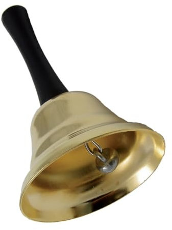 Cloche de Père-Noël dorée PtitClown