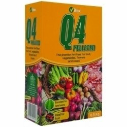 Vitax Q4 (4.5kg) Pelleted Fertilizer for Fruit, Vegetables, Flowers & Roses