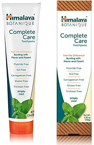 Himalaya Botanique Simply Mint Complete Care Toothpaste Refreshing Mint Flavour | Strong Teeth | Healthy Gums | Fresh Breath - 150g