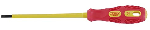 Draper Expert 69212 3 mm x 100 mm Fully Insulated Slotted Screwdriver, Blue
