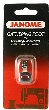 Janome Gathering Foot for Oscillating Hook Models (5mm Maximum Width)