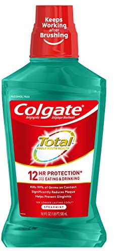 Colgate Total Advanced Pro-Shield Mouthwash, Spearmint - 500 mL