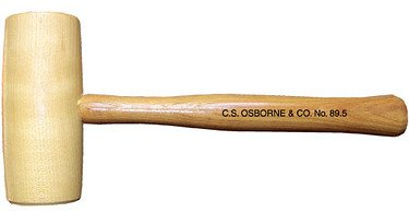 C. S. Osborne No. 89.5-2 Barrel Shaped Hickory Mallet, 24 OZ (MPN #61012)