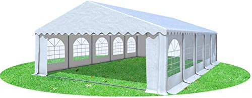Stabilezelte Partyzelt Festzelt 6x10m Giant Pro PVC 550/g² feuersicher mit Fenster
