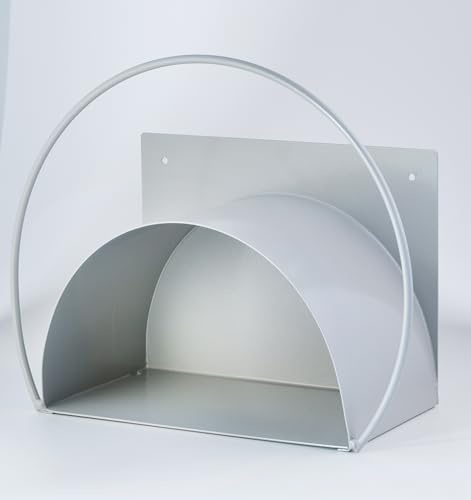 Wandschlauchhalter Schlauchhalter PROFI Metall Silber stabil