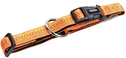 Nobby Halsband Soft Grip, orange L: 25/35 cm, B: 15 mm, 1 Stück