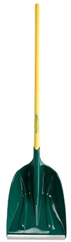 Leborgne, Pelle à Neige et à Grains VMAX, Matière Polymère, Réglette Aluminium, Manche Bois 150 cm, Largeur 36 cm, Poids 1,9 Kg, Multi-usages, Allie grand volume et légèreté