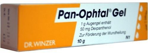 Dr. Winzer Pharma PAN OPHTAL Gel 10 g, Dexpanthenol, Gel, Augensalbe, Augengel, klar