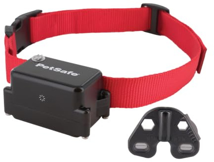 PetSafe - Collier Récepteur pour Clôture Souterraine pour Chiens Têtus Étanche & À Piles, Collier Entraînement Invisible Réglable - pour Chiens De Plus De 6 Mois Pesant 3,6 Kg Et Plus