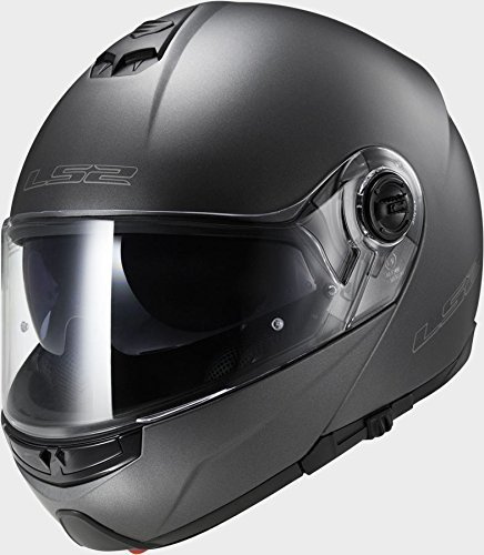 LS2 CASCO MOTO MODULAR STOBE FF325 (XL 61-62, GRIS MATE TITANIUM)