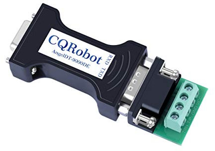 CQRobot Passiver RS232 zu RS485 Konverter Adapter. Zweiwege-Datenübertragung, Keine Verzögerung, 600 W Überspannungsschutz und 15 KV Elektrostatischer, für die Industrielle Serielle Kommunikation.