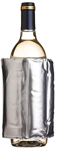 BarCraft KCBCWRAP Insulated Wine Cooler Sleeve, Silver Finish, 43 x 18 cm (17 x 7 inches)