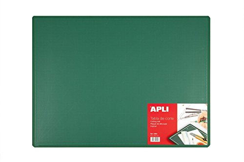 Apli 013564 - Tappetino da taglio in PVC, 600 x 450 x 2 mm, colore: Verde