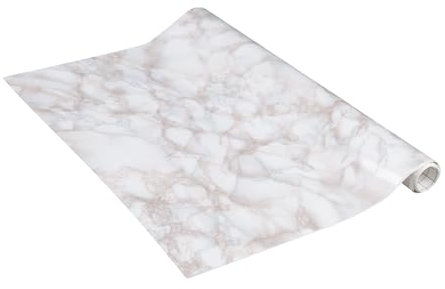 Venilia Noble Marble Look Pellicola Adesiva, PVC, Marmo Rosa, 45 cm x 3 m