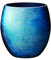 Stelton Stockholm Ø 166, mittel-Horizon Vase, Aluminium, 21 x 21 x 23 cm