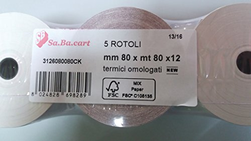 SA.BA.CART 3126080080CK termopapper