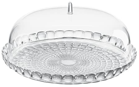 Guzzini - Tiffany, Tortenclocke - Transparent, Ø 36xh14 cm - 19950000