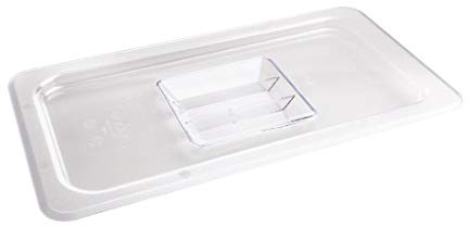 Vogue Polycarbonate Plastic 1/3 Gastronorm Lid Clear - Cover Lid for Containers U246