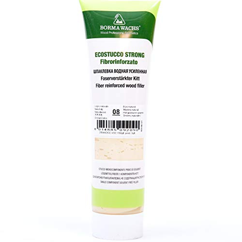 BORMA Faserverstärkter Holzkitt Spachtelmasse Extra Strong 200g - Naturholz - 08