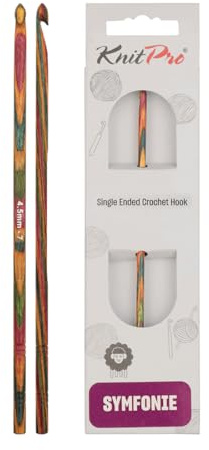 KnitPro Symfonie Single Ended Crochet Hook | 4.50mm