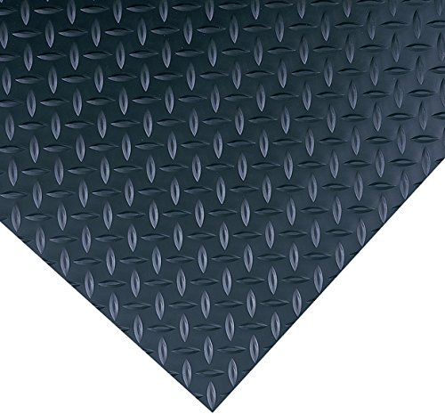 American Floor Mats Diamond Plate Switchboard 3' x 10' 1/4 inch Thickness Mat