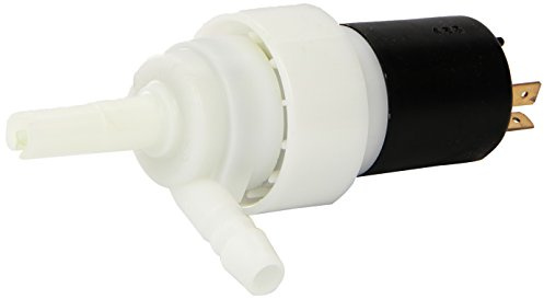 HELLA 8TW 004 764-041 Waschwasserpumpe, Scheibenreinigung - 24V - elektrisch - Monopumpe - 2.5bar - Fördermenge: 432l/h - Stecker: Flachstecker
