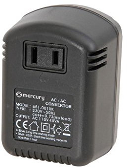 Stepdown voltage converter 240V - 120V 45W