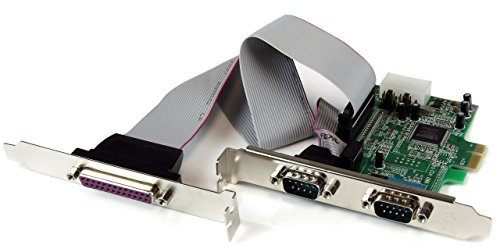 StarTech.com 2S1P Seriell/Parallel RS232 PCI Express Karte mit 16550 UART - DB9/RS-232 PCIe Karte