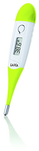 Laica TH3302 Termometro Digitale, Bianco Verde