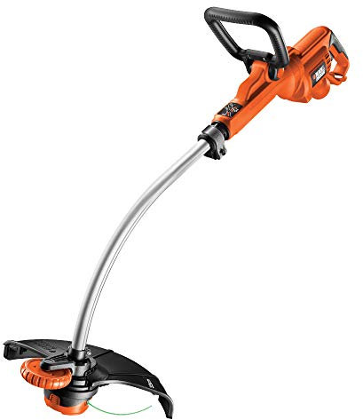 BLACK+DECKER Electric Strimmer, 700W, 240V, Corded, Automatic Single Line Feed, Cutting Width 33cm, GL7033-GB
