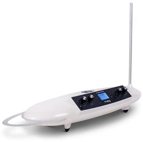 MOOG Theremini - Theremin with Pitch Correction, CV Out, Built-in Tuner and Speaker, Animoog Synthesizer Sound Engine with 32 Presets and LCD Screen
