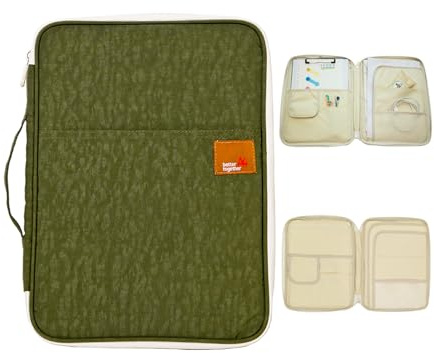 Mygreen Universal Travel Gear Organizer/Electronics Accessories Bag/Document File Bag (Large, Olive Green)